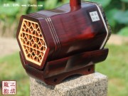 【已售】藏品紫檀二胡-雪山之颠-2425