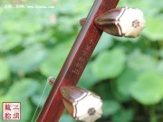 【已售】珍品印度小叶紫檀二胡-龟蛇玄武-2427