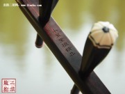 【已售】珍品印度小叶紫檀二胡-莲花宝座-2579