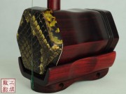 【已售】高级紫檀二胡-鲤跃龙门-2666