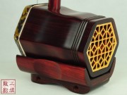 【已售】高级紫檀二胡-鲤跃龙门-2666