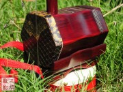 【已售】藏品紫檀龙头二泉二胡-暗夜精灵-2689