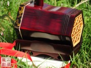 【已售】藏品紫檀龙头二泉二胡-暗夜精灵-2689