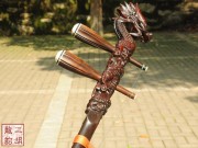 【已售】藏品老红木龙头二胡-巴山夜雨-3211