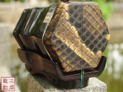 【已售】印度小叶紫檀整筒二泉二胡3453-二泉映月