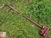 【已售】珍品印度小叶紫檀整筒二胡4485-三宝佛