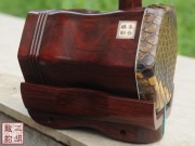 【已售】珍品印度小叶紫檀整筒二胡4485-三宝佛