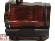 【已售】珍品印度小叶紫檀整筒二胡4523-二胡曲江河水