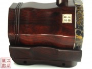 【已售】珍品印度小叶紫檀整筒二胡4523-二胡曲江河水