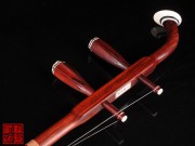 【已售】珍品印度小叶紫檀整筒二胡5270