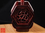 【已售】珍品印度小叶紫檀整筒二胡5270