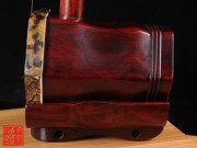 【已售】珍品印度小叶紫檀整筒二胡5270