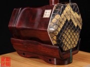 【已售】珍品印度小叶紫檀整筒二胡5328-江河水