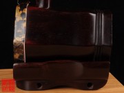 【已售】珍品印度金星小叶紫檀整筒二胡5454-洪湖主题随想曲