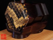 【已售】珍品印度金星小叶紫檀整筒二胡5454-洪湖主题随想曲