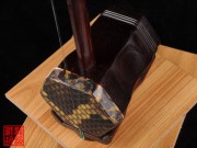 【已售】珍品印度小叶紫檀整筒二胡5462-江河水