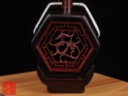 【已售】珍品印度小叶紫檀整筒二胡5462-江河水