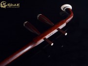 【已售】龙韵二胡乐器 辜存雄大师精制 老紫檀二胡 编号8131 赛马