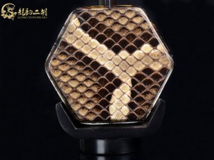【已售】龙韵特价铜轴黑檀二胡8265 卷珠帘