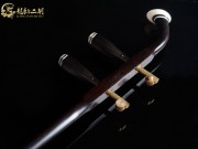 【已售】龙韵特价铜轴黑檀二胡8265 卷珠帘
