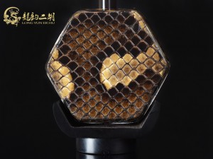 【已售】龙韵特价铜轴黑檀二胡8373 赛马