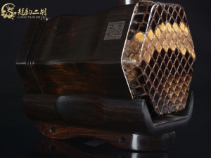 【已售】龙韵精品黑檀二胡8800 卷珠帘