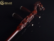 【已售】龙韵藏品龙头紫檀二胡8861 琴诗