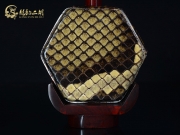 【已售】龙韵高级紫檀二胡9289 兰花花