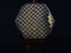 龙韵二胡 珍品整筒紫檀二胡12001 一枝花