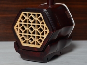 【已售】龙韵藏品紫檀二胡9715 金珠玛米赞