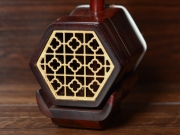 【已售】龙韵藏品紫檀二胡10833 大鱼