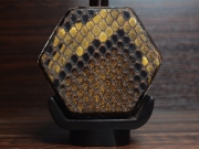 【已售】龙韵自然蟒皮珍品老红木二胡11077 阳光