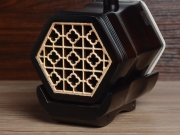 【已售】龙韵专业黑檀二胡 编号:12008