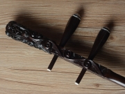 【已售】龙韵龙头珍品老红木二胡 编号:12018 一枝花