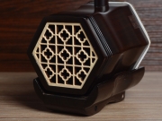 【已售】龙韵龙头珍品老红木二胡 编号:12018 一枝花