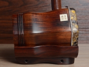 【已售】龙韵自然皮整筒老红木二胡 编号:12048 一枝花