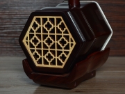 【已售】龙韵高级紫檀二胡 编号:12342 珊瑚颂