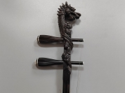 龙韵牌黑檀龙头二胡-编号：10D龙07