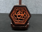 龙韵牌特选老料紫檀二胡-编号：壬寅10B11